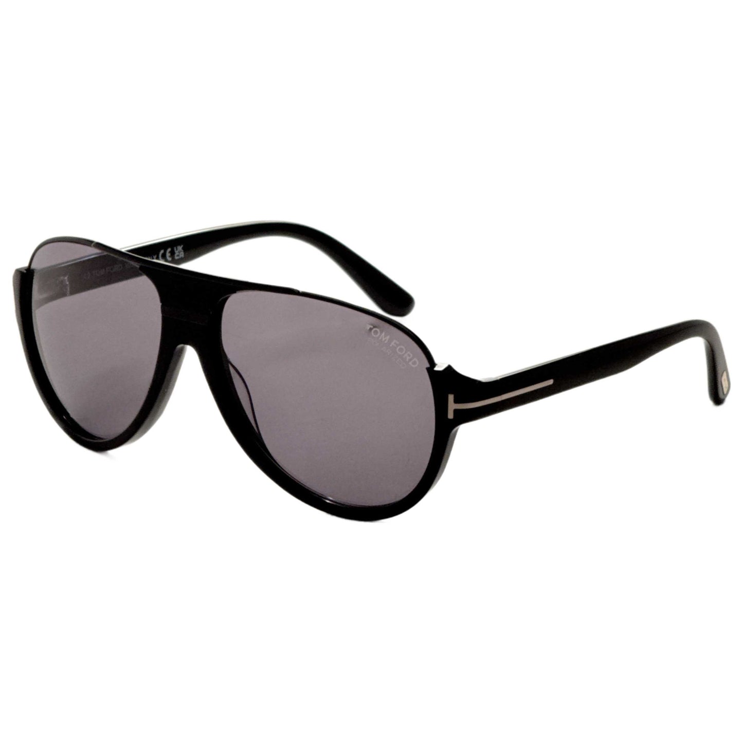 Front view of Tom Ford Dimitry Men's Sunglasses FT0334-01D-59