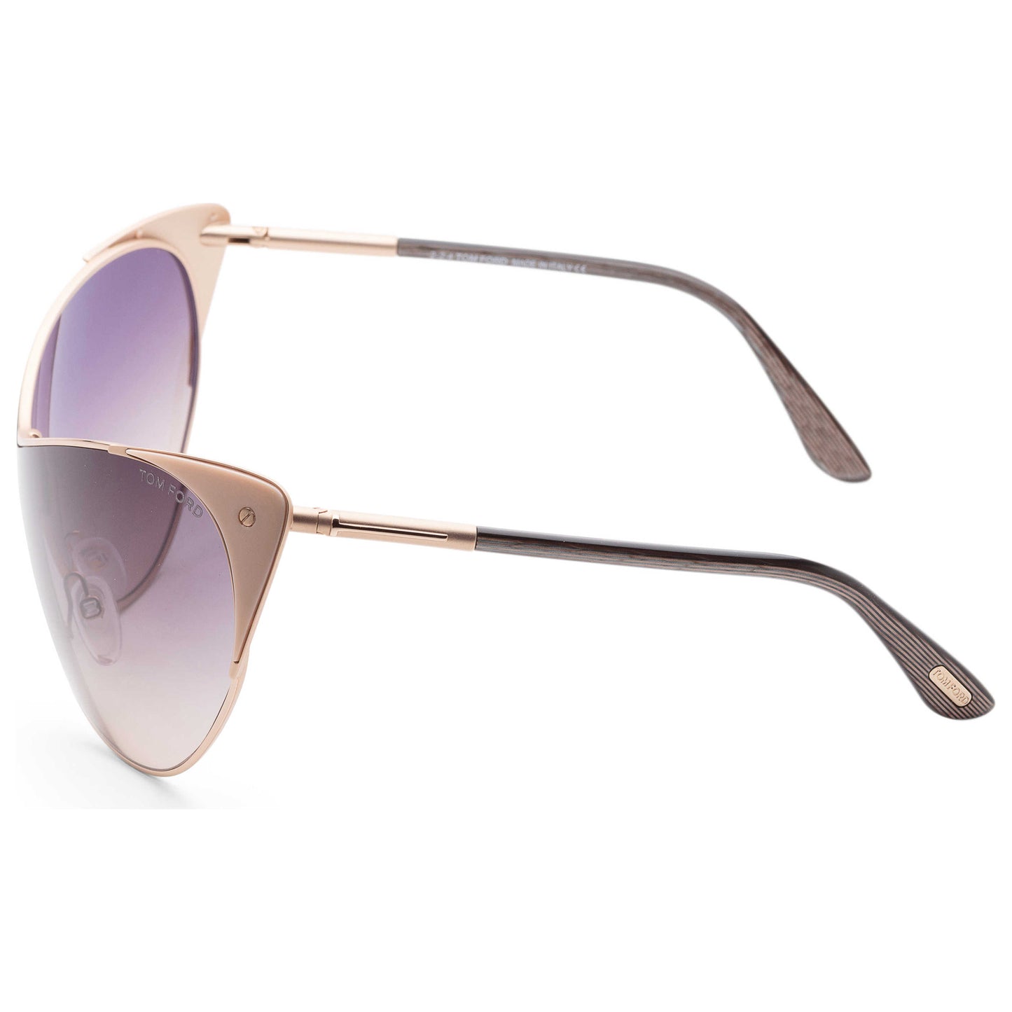 Left view of Tom Ford Vanda Women's Sunglasses FT0364-74B