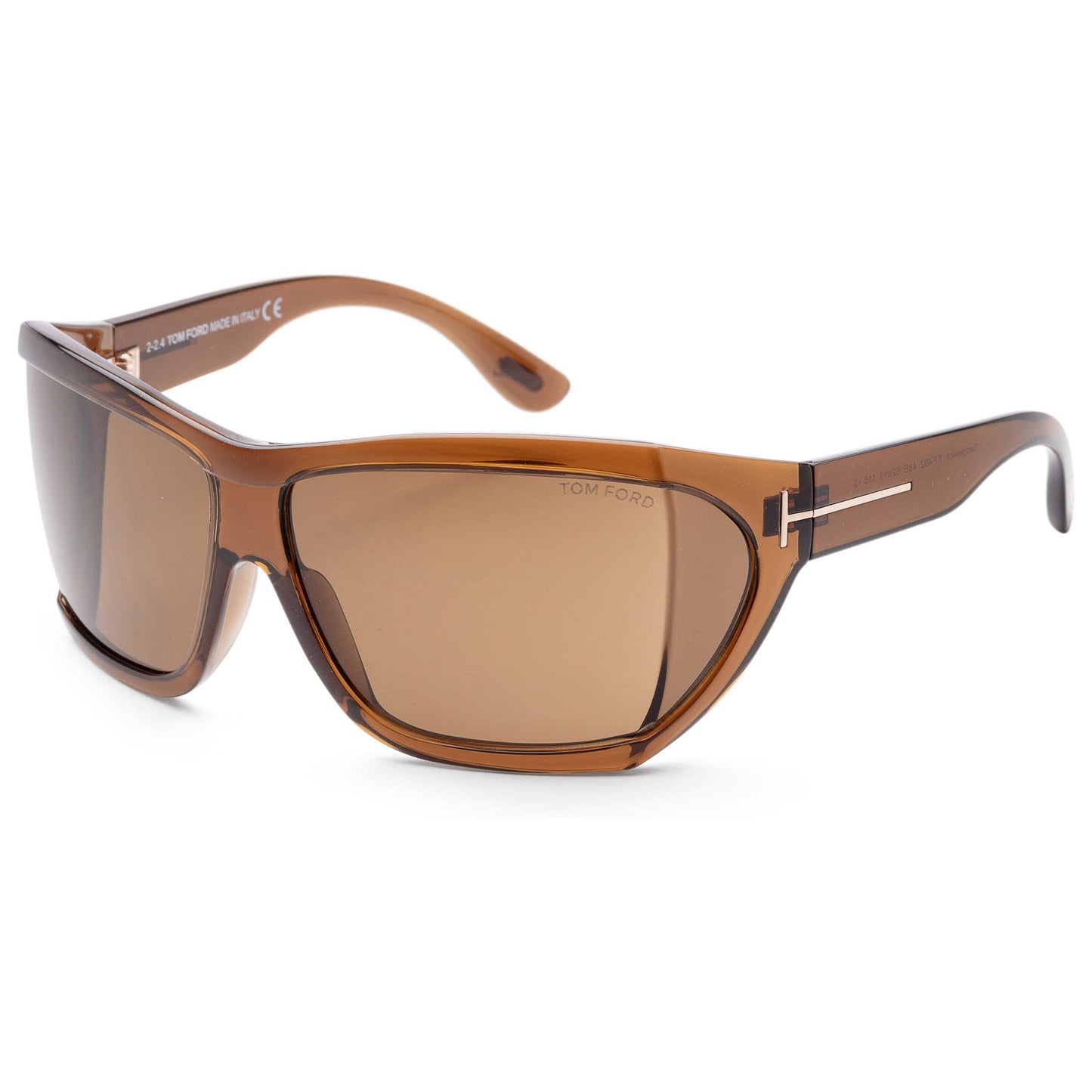 Front view of Tom Ford Sedgewick Women's Sunglasses FT0402-48E-62