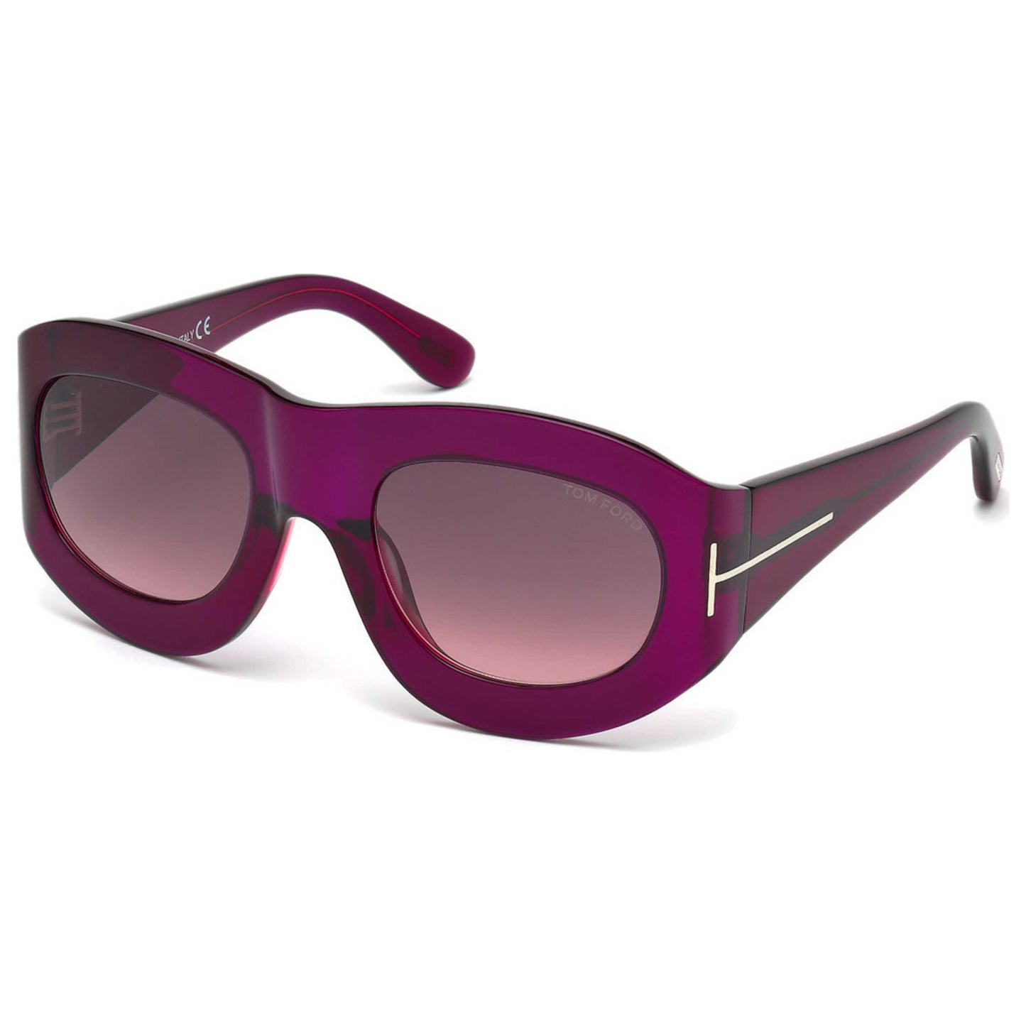 Front view of Tom Ford Mila Women's Sunglasses FT0403-77Z-53