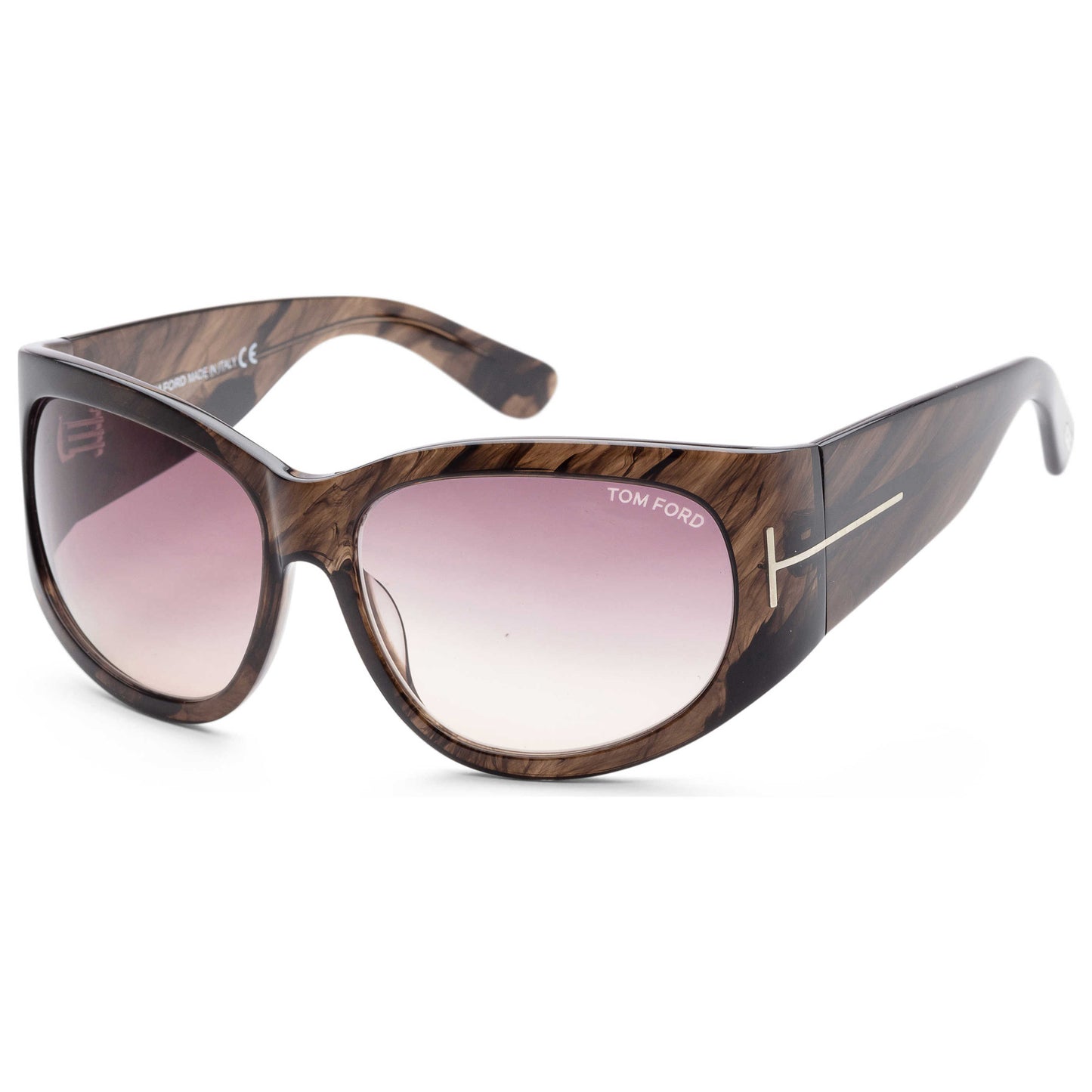 Front view of Tom Ford Felicity Women's Sunglasses FT0404-50B-61