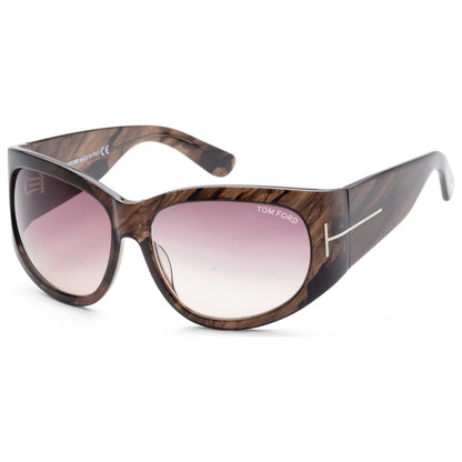 Front view of Tom Ford Felicity Women's Sunglasses FT0404-50B-61