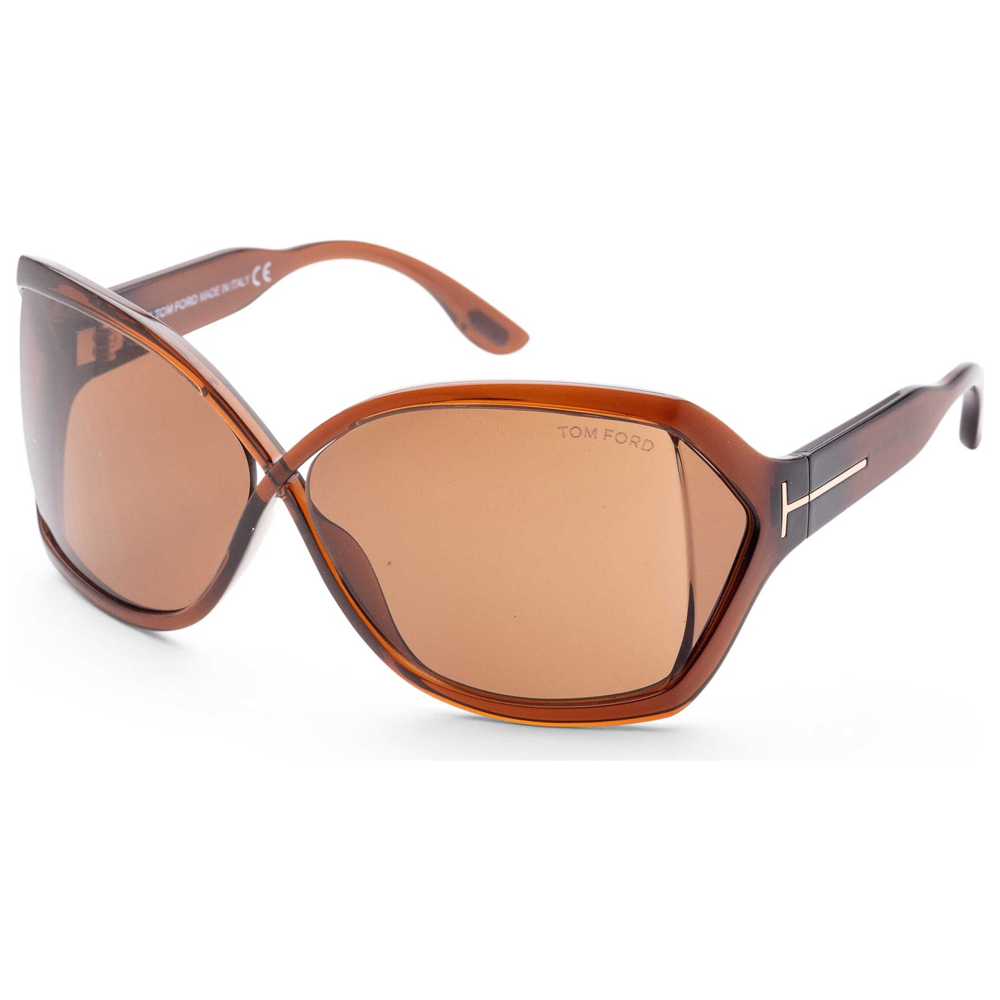 Front view of Tom Ford Julianne Women's Sunglasses FT0427-48J-62