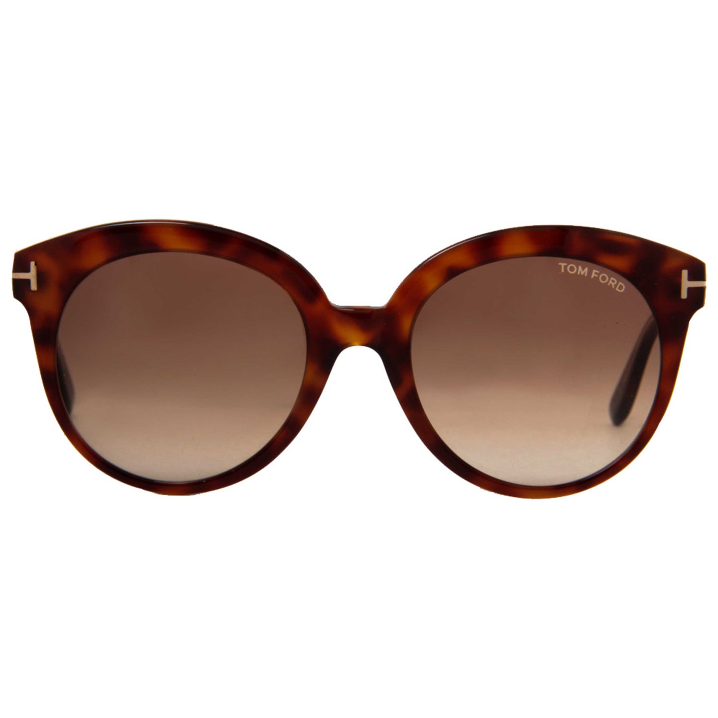 Tom Ford Round Women's Sunglasses FT0429-56F - Image #2