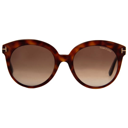 Tom Ford Round Women's Sunglasses FT0429-56F - Image #2