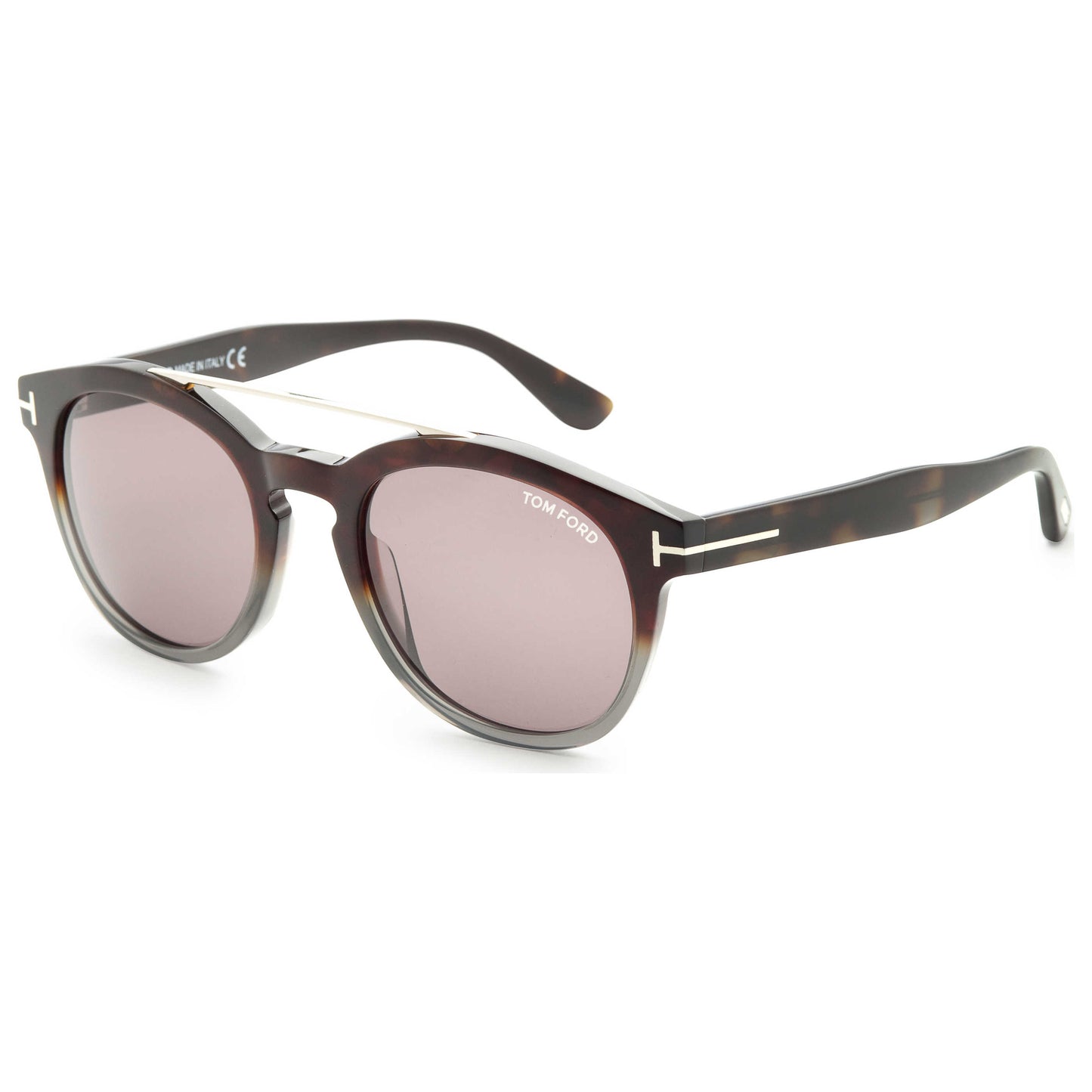 Front view of Tom Ford Newman Unisex Sunglasses FT0515-56A