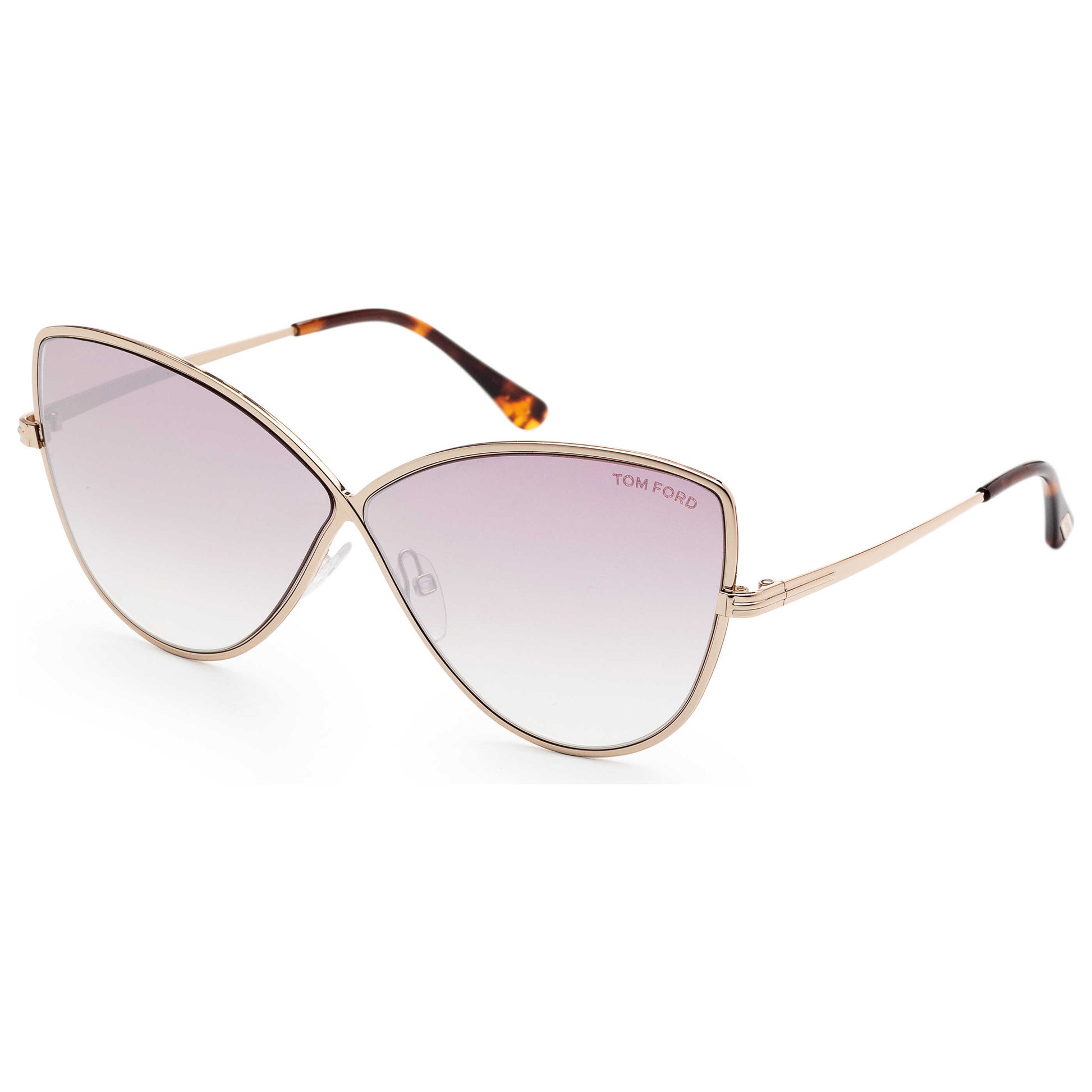 Front view of Tom Ford Elise Women's Sunglasses FT0569-28Z
