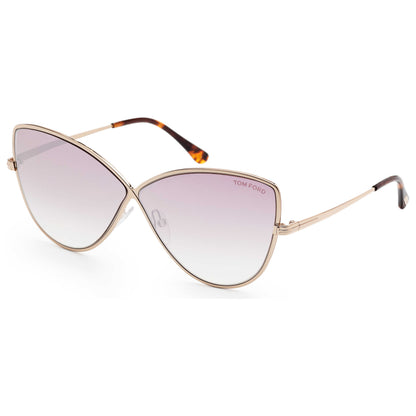 Front view of Tom Ford Elise Women's Sunglasses FT0569-28Z