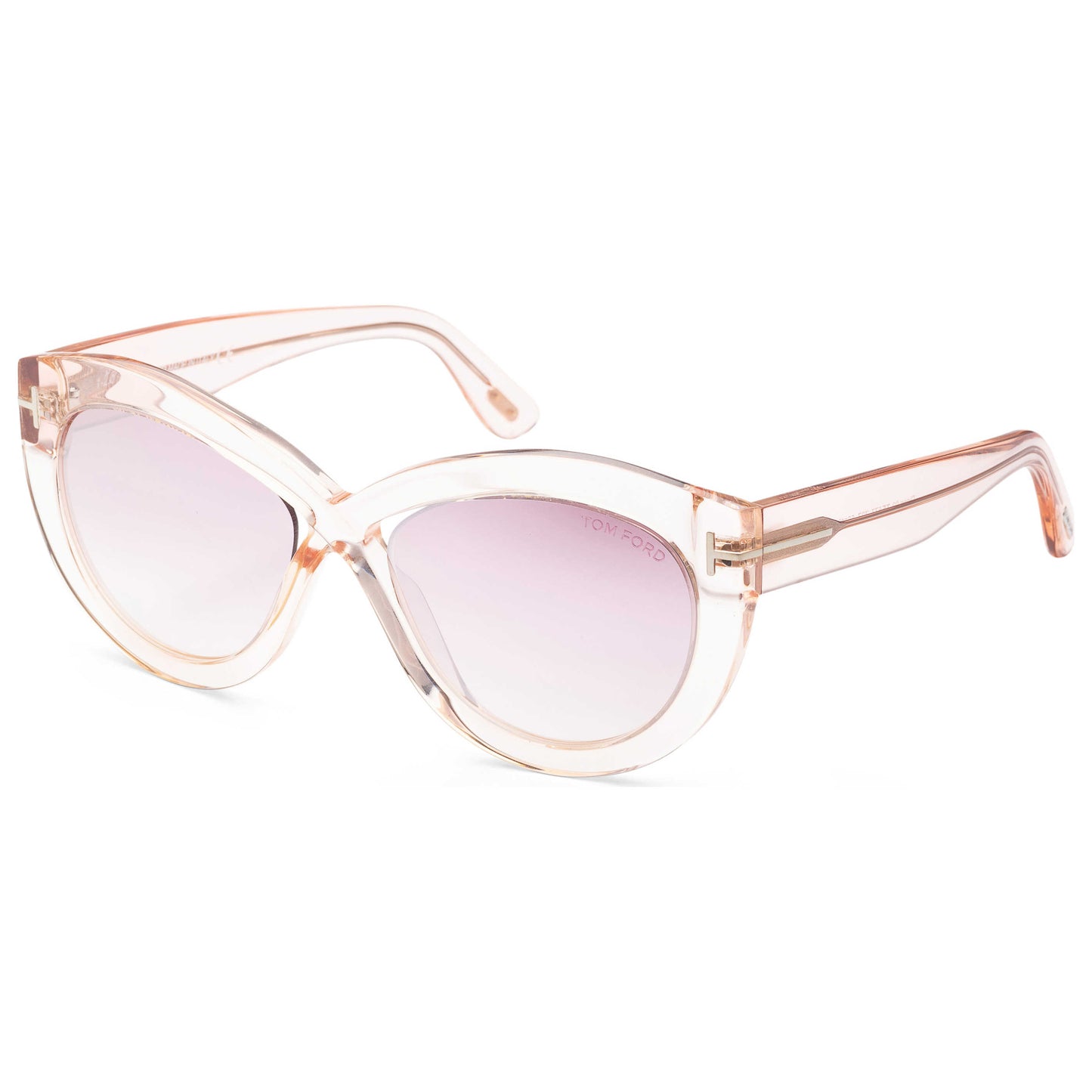 Front view of Tom Ford Diane Women's Sunglasses FT0577-72Z-56