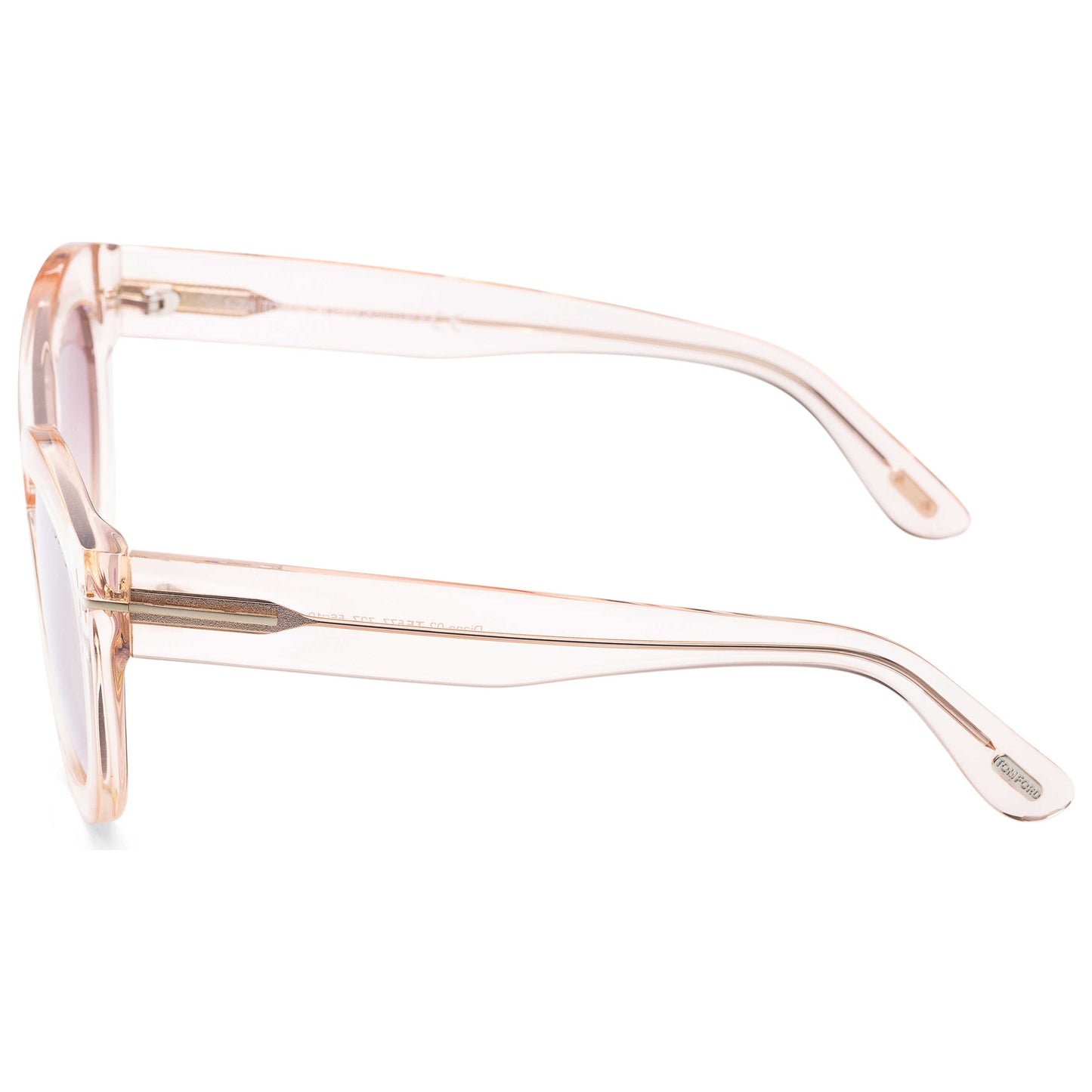 Left view of Tom Ford Diane Women's Sunglasses FT0577-72Z-56