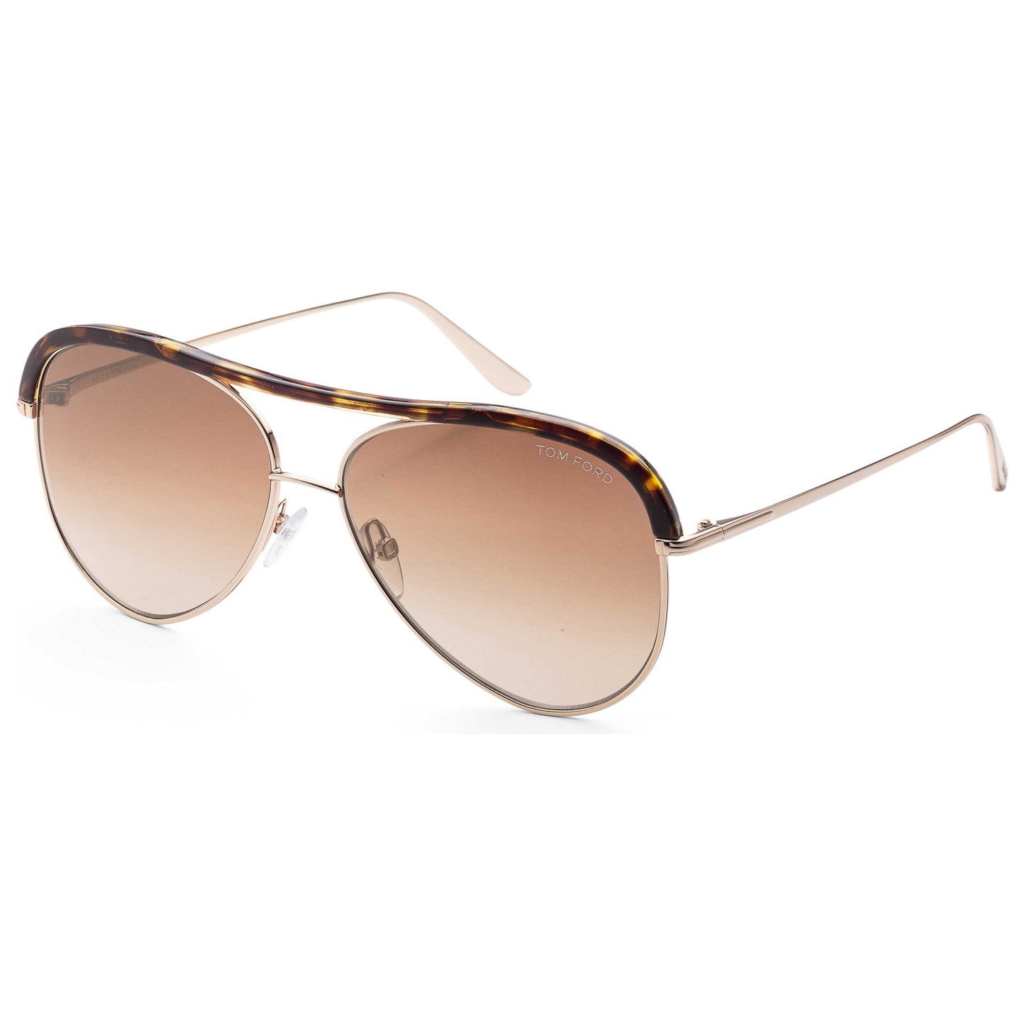 Front view of Tom Ford Sabine Unisex Sunglasses FT0606-28G-60