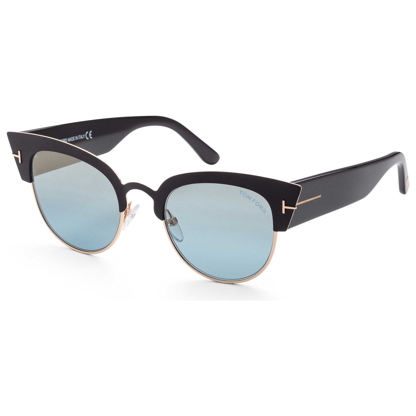 Front view of Tom Ford Alexandra Women's Sunglasses FT0607-05X-51