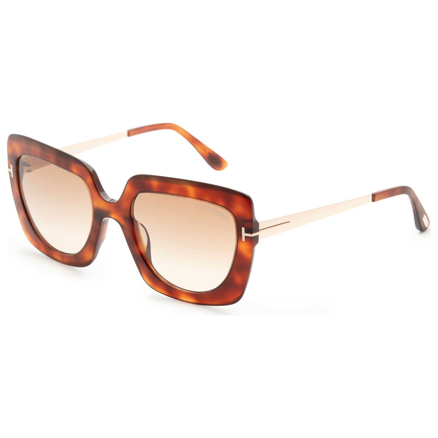 Front view of Tom Ford Jasmine Women's Sunglasses FT0610-53F