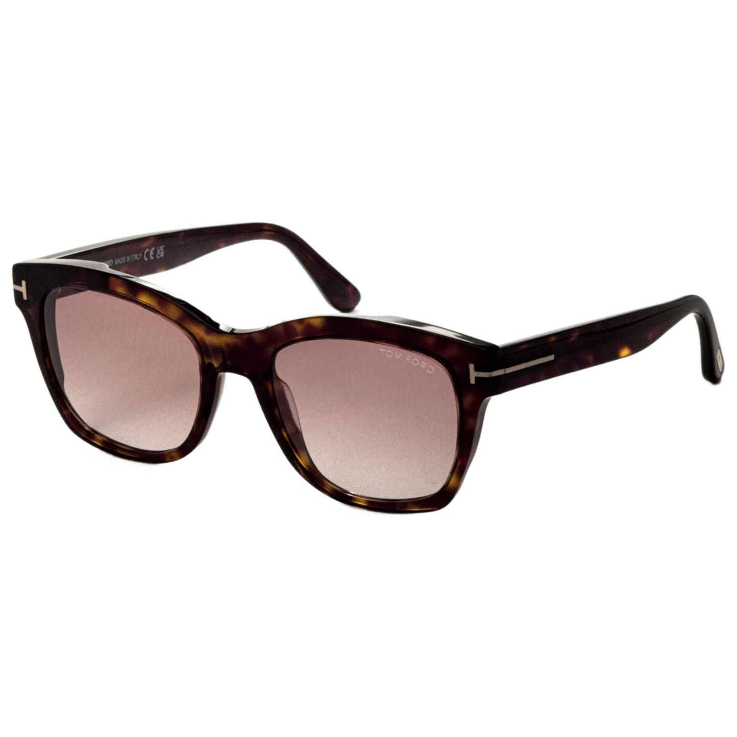 Front view of Tom Ford Women's Sunglasses FT0614-52F-52