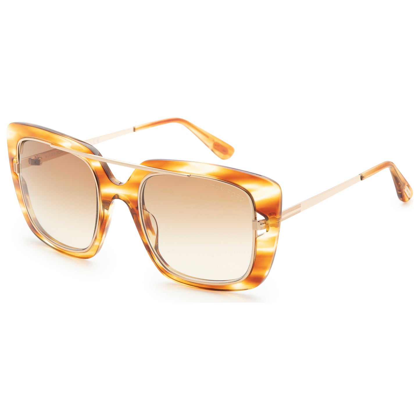 Front view of Tom Ford Marissa Women's Sunglasses FT0619-47F