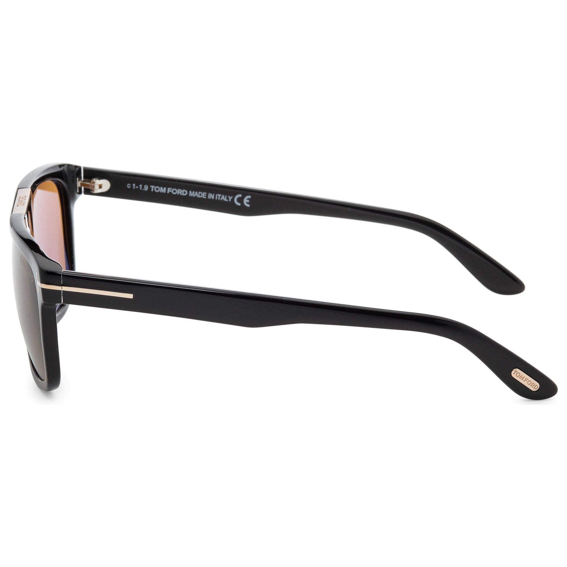 Back view of Tom Ford Cecilio Men's Sunglasses FT0628-01E