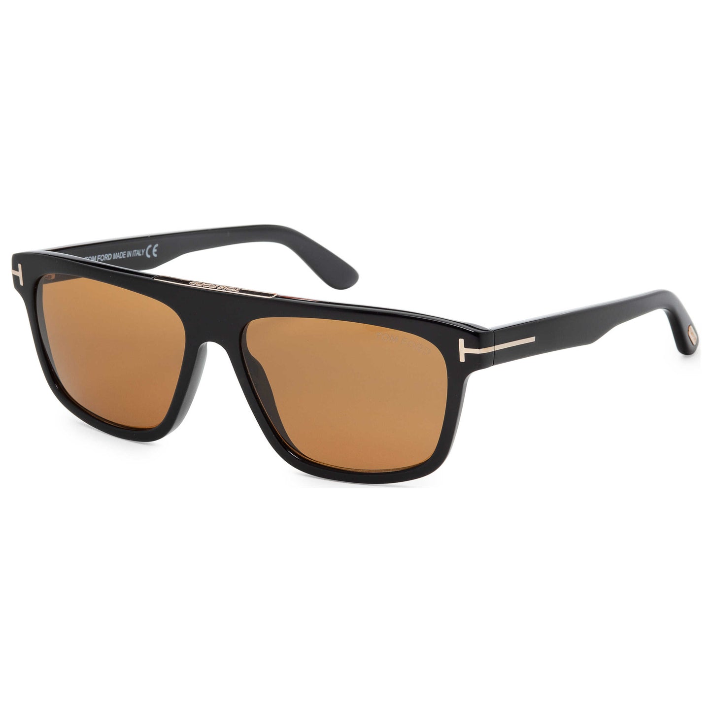 Front view of Tom Ford Cecilio Men's Sunglasses FT0628-01E