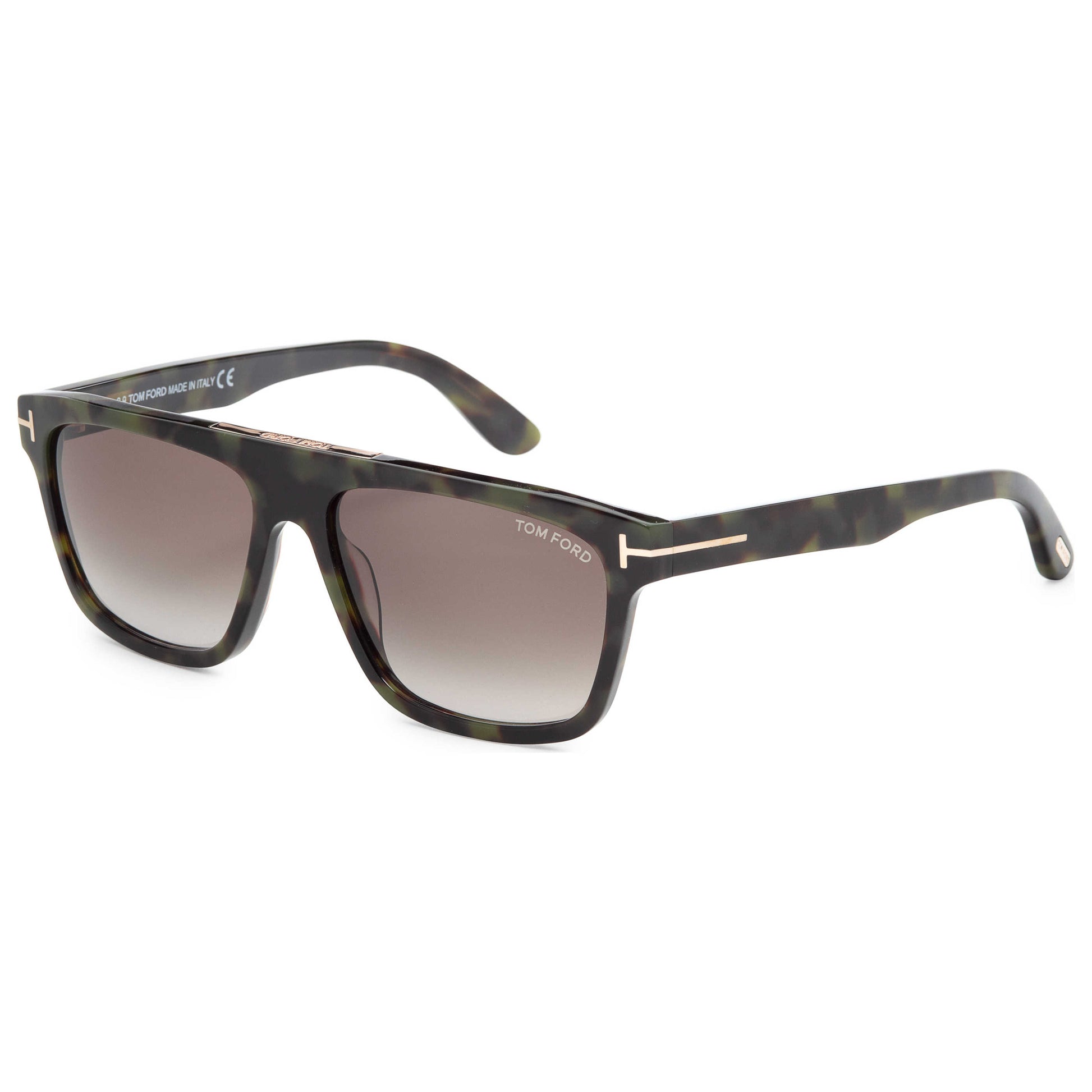 Front view of Tom Ford Cecilio Men's Sunglasses FT0628-55B