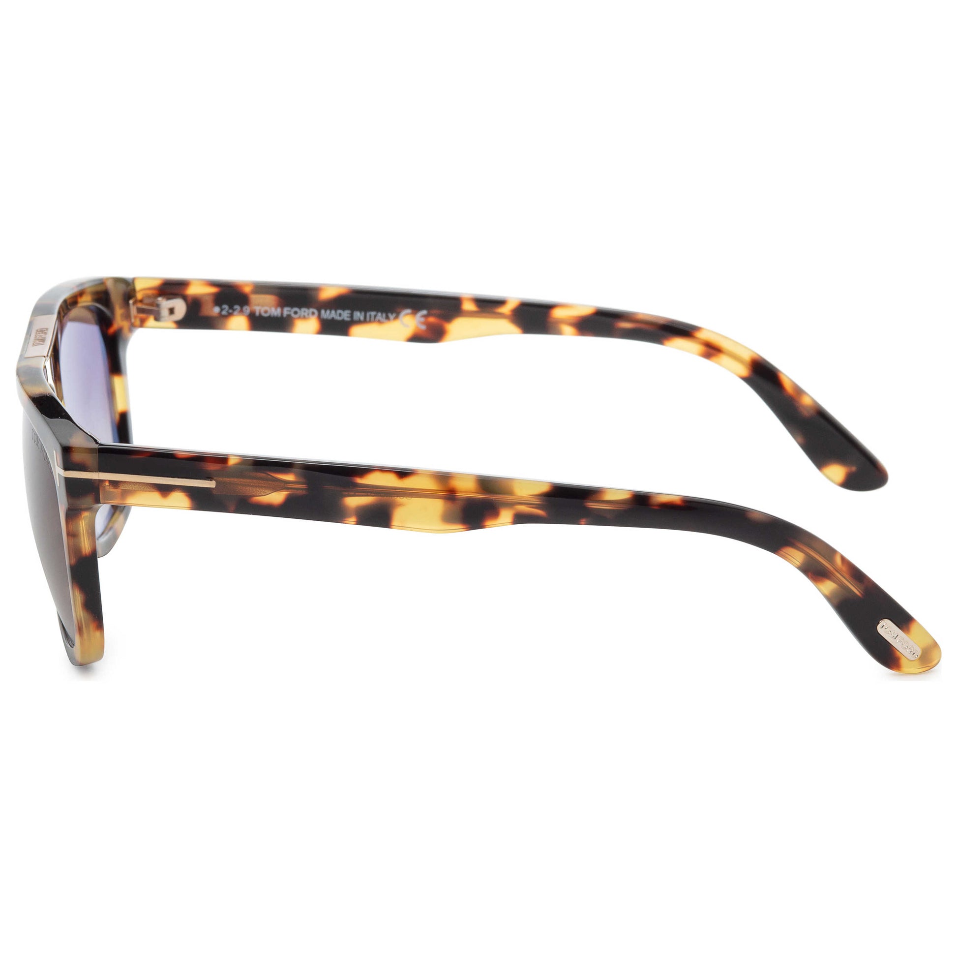 Back view of Tom Ford Cecilio Men's Sunglasses FT0628-56K