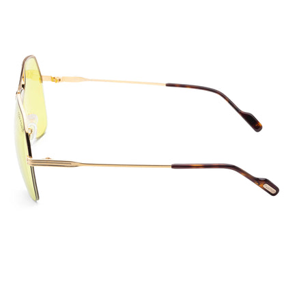 Left view of Tom Ford Wilder Men's Sunglasses FT0644-32N-62
