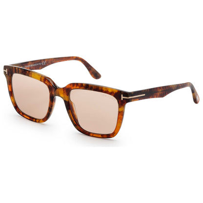 Front view of Tom Ford Marco Men's Sunglasses FT0646-55E-53