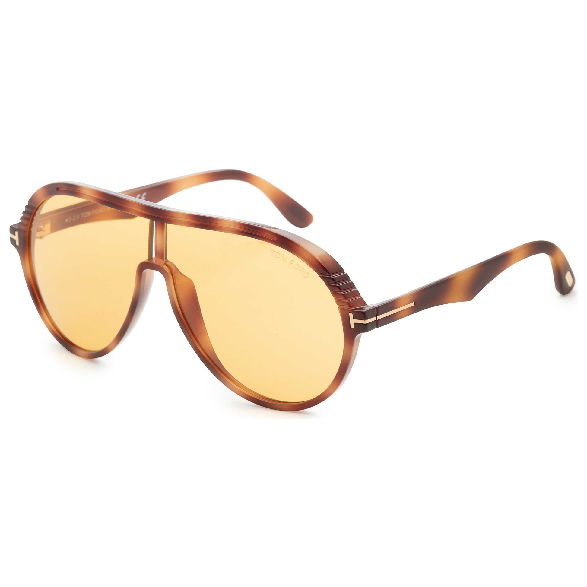 Front view of Tom Ford Montgomery Men's Sunglasses FT0647-57E