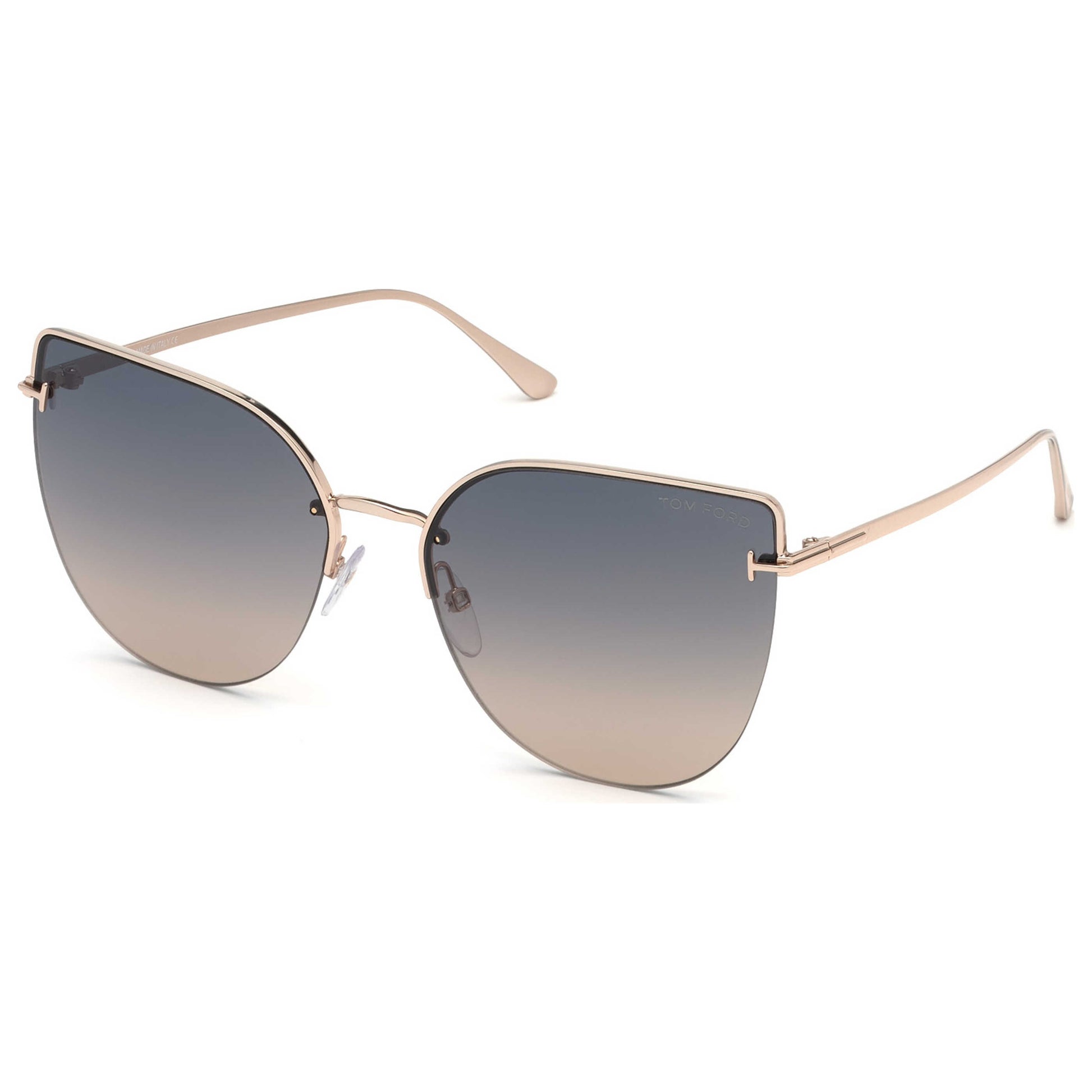 Front view of Tom Ford Fashion Men's Sunglasses FT0652-28B-60