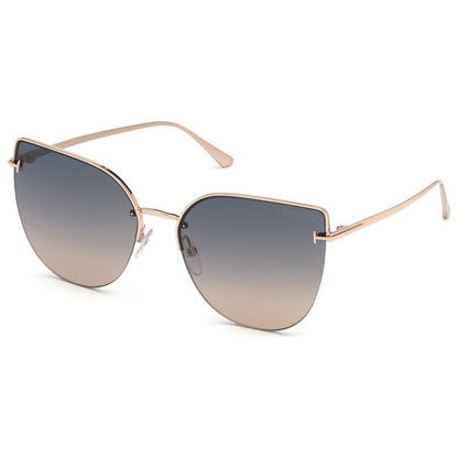 Front view of Tom Ford Fashion Men's Sunglasses FT0652-28B-60