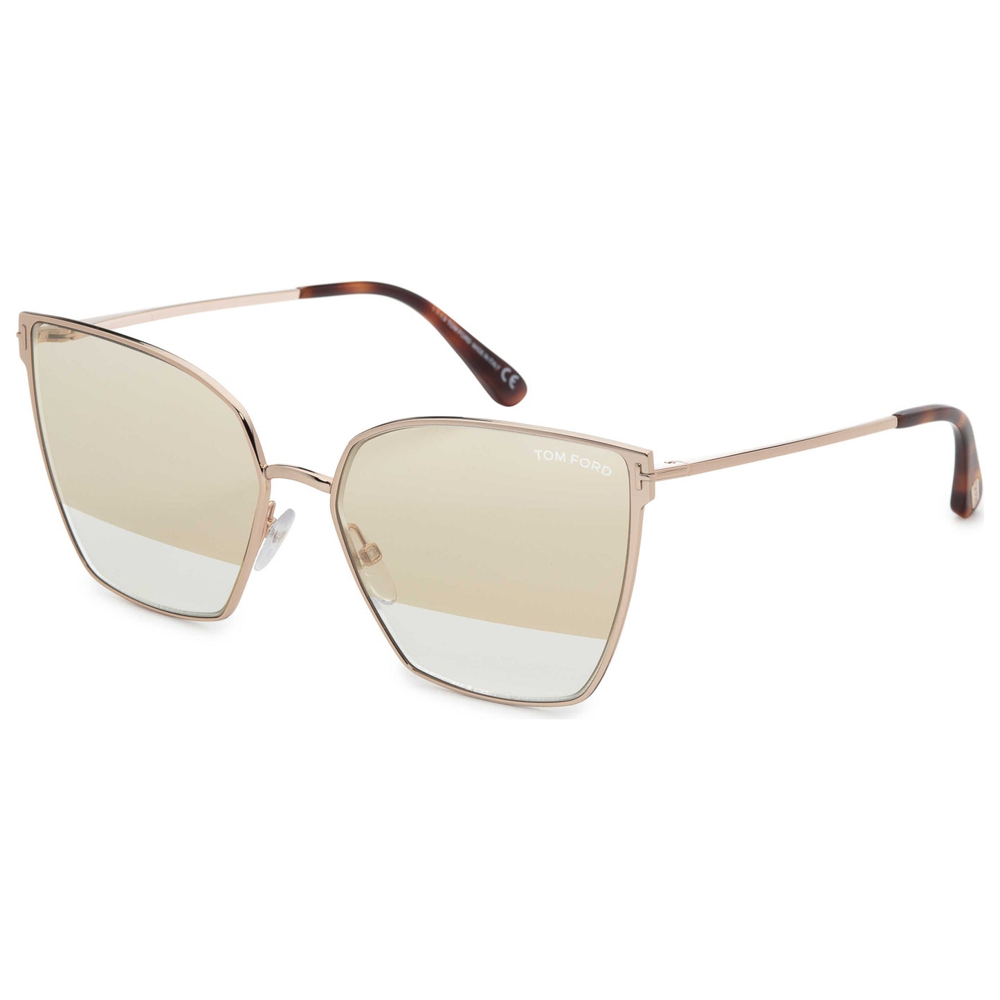 Front view of Tom Ford Helena Women's Sunglasses FT0653-28B