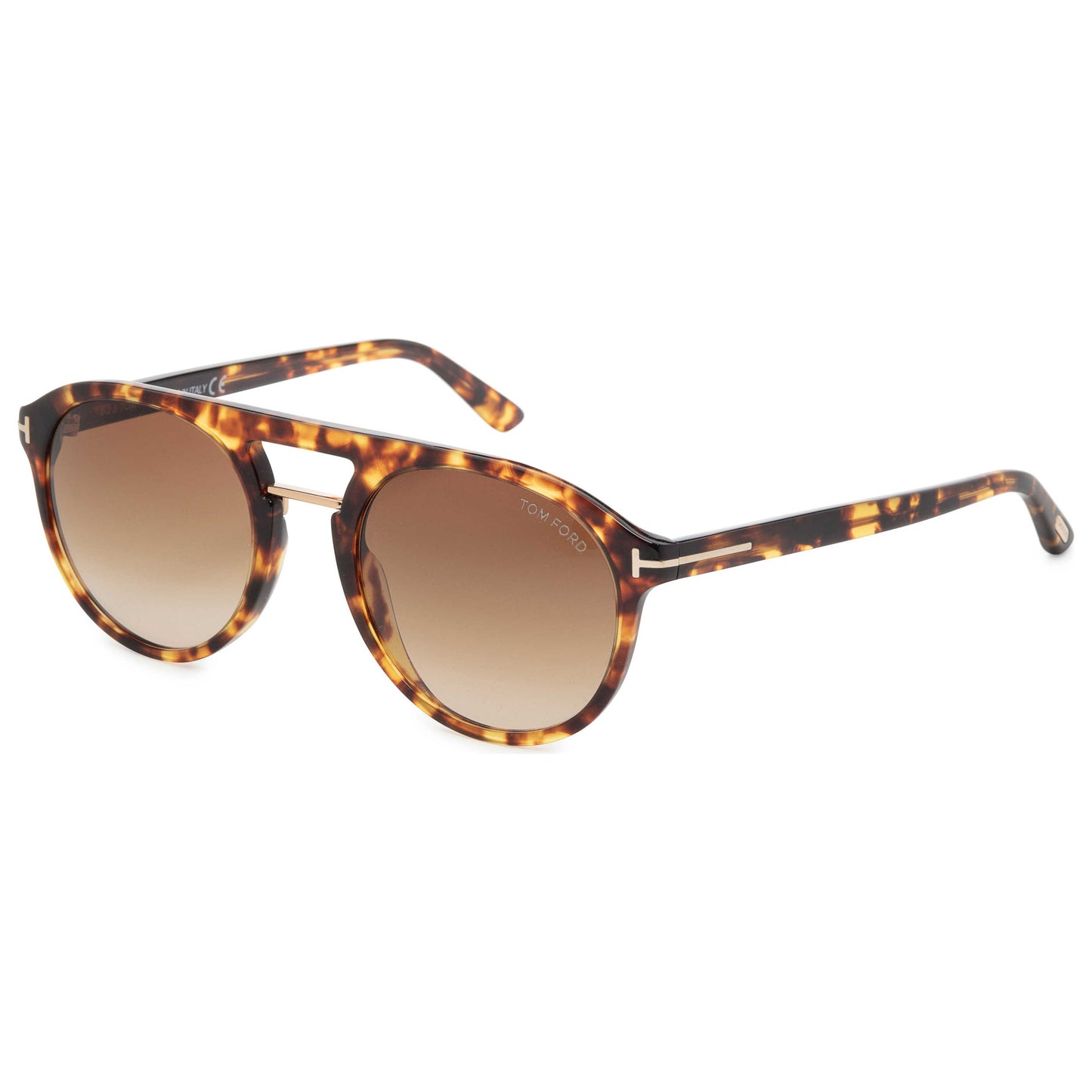 Front view of Tom Ford Ivan Men's Sunglasses FT0675-55F