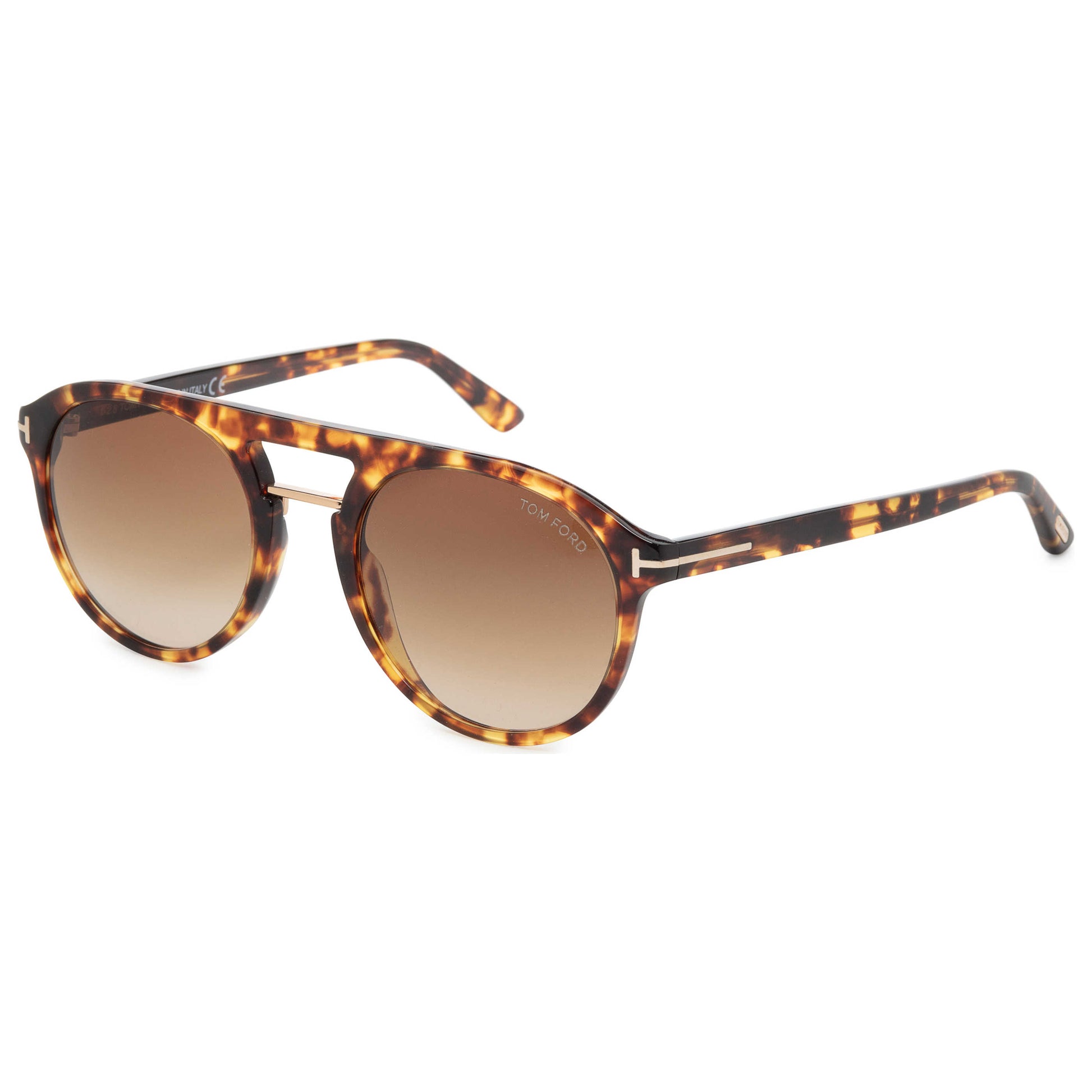 Front view of Tom Ford Ivan Men's Sunglasses FT0675-55F