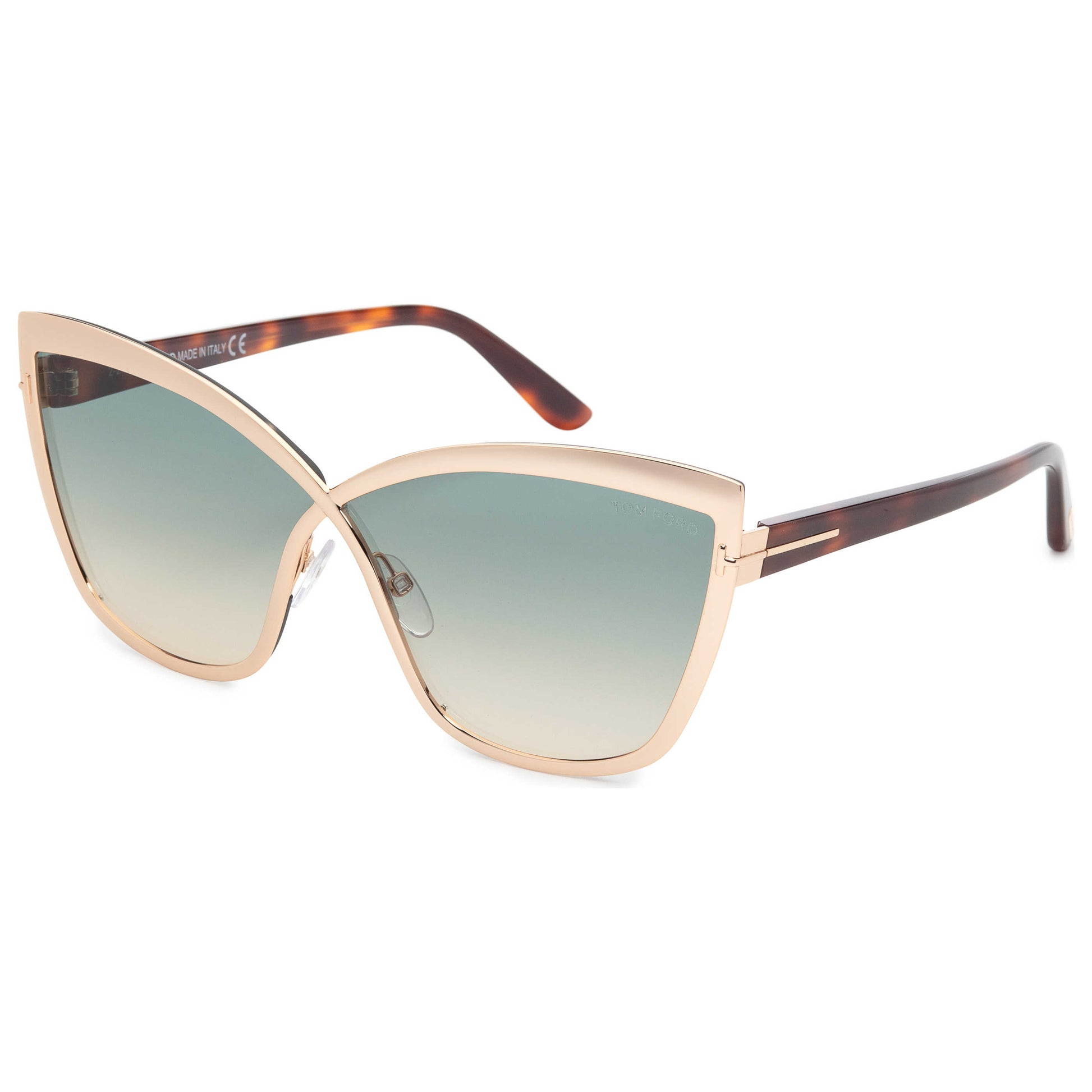 Front view of Tom Ford Sandrine Women's Sunglasses FT0715-28P