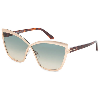 Front view of Tom Ford Sandrine Women's Sunglasses FT0715-28P