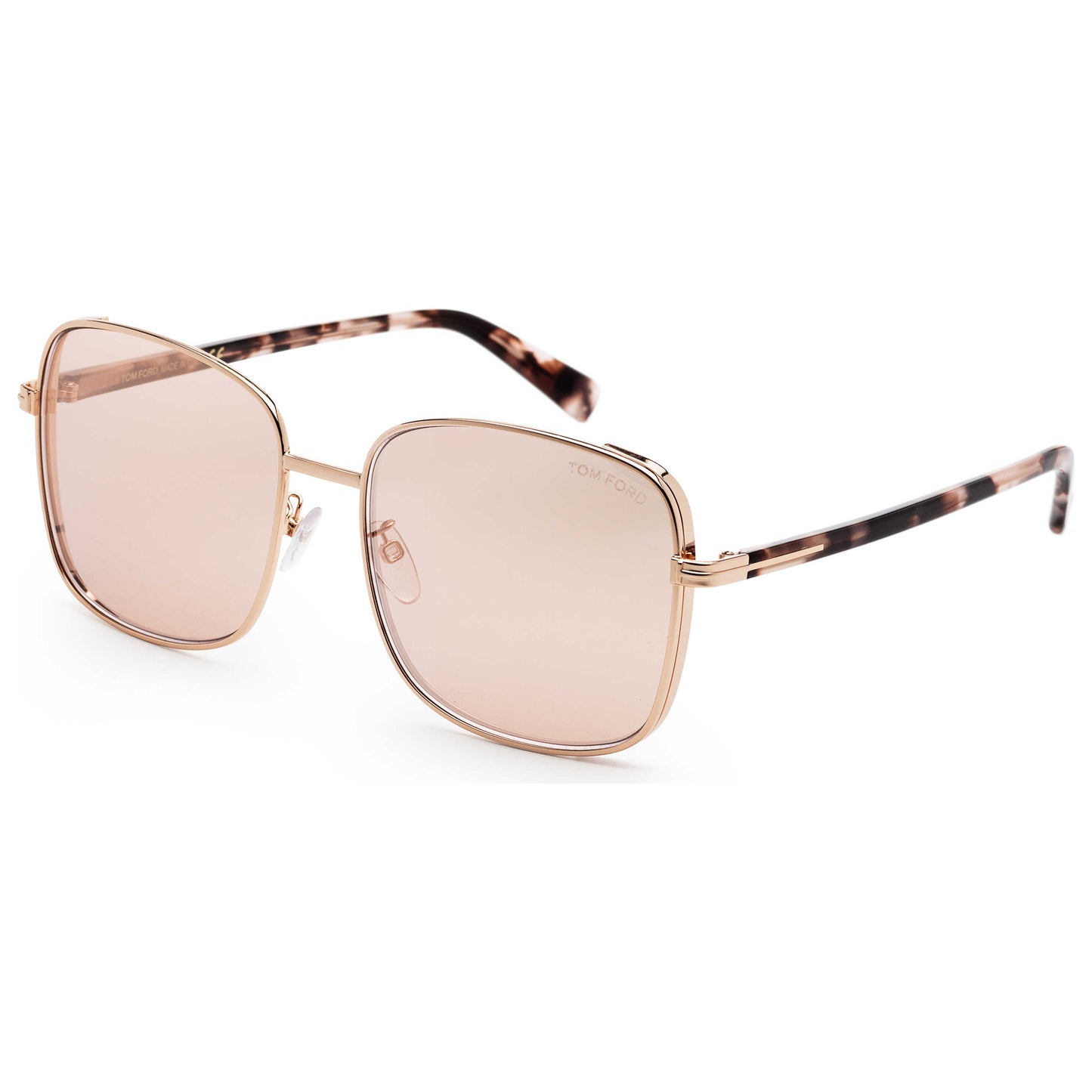Front view of Tom Ford Fashion Women's Sunglasses FT0722-28G-59