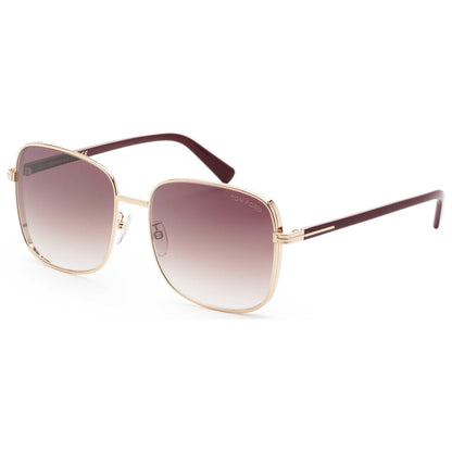 Front view of Tom Ford Fashion Women's Sunglasses FT0722-32G-59