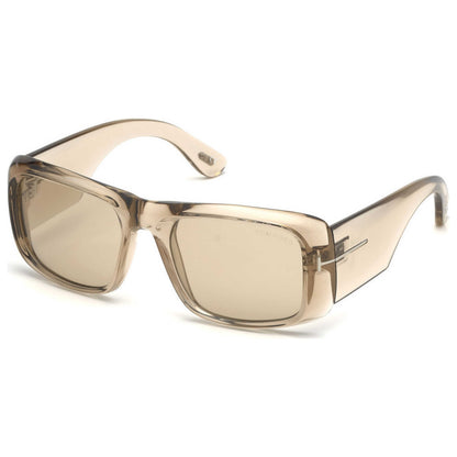 Front view of Tom Ford Aristotle Men's Sunglasses FT0731-20A-56