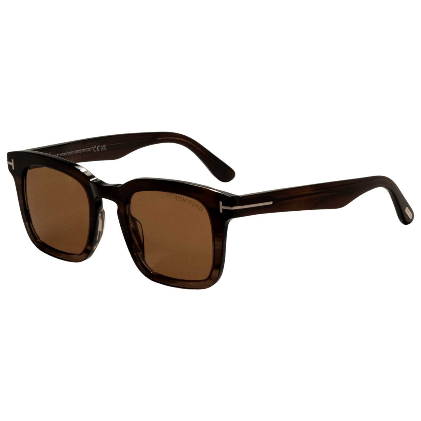 Front view of Tom Ford Men's Sunglasses FT0751-55E-50