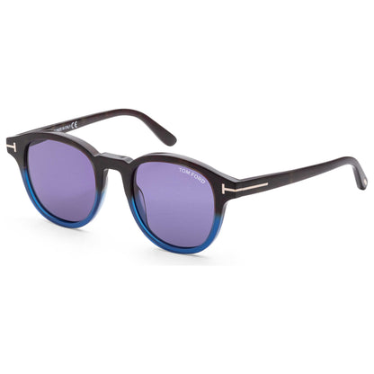 Front view of Tom Ford Jameson Men's Sunglasses FT0752-55V-50