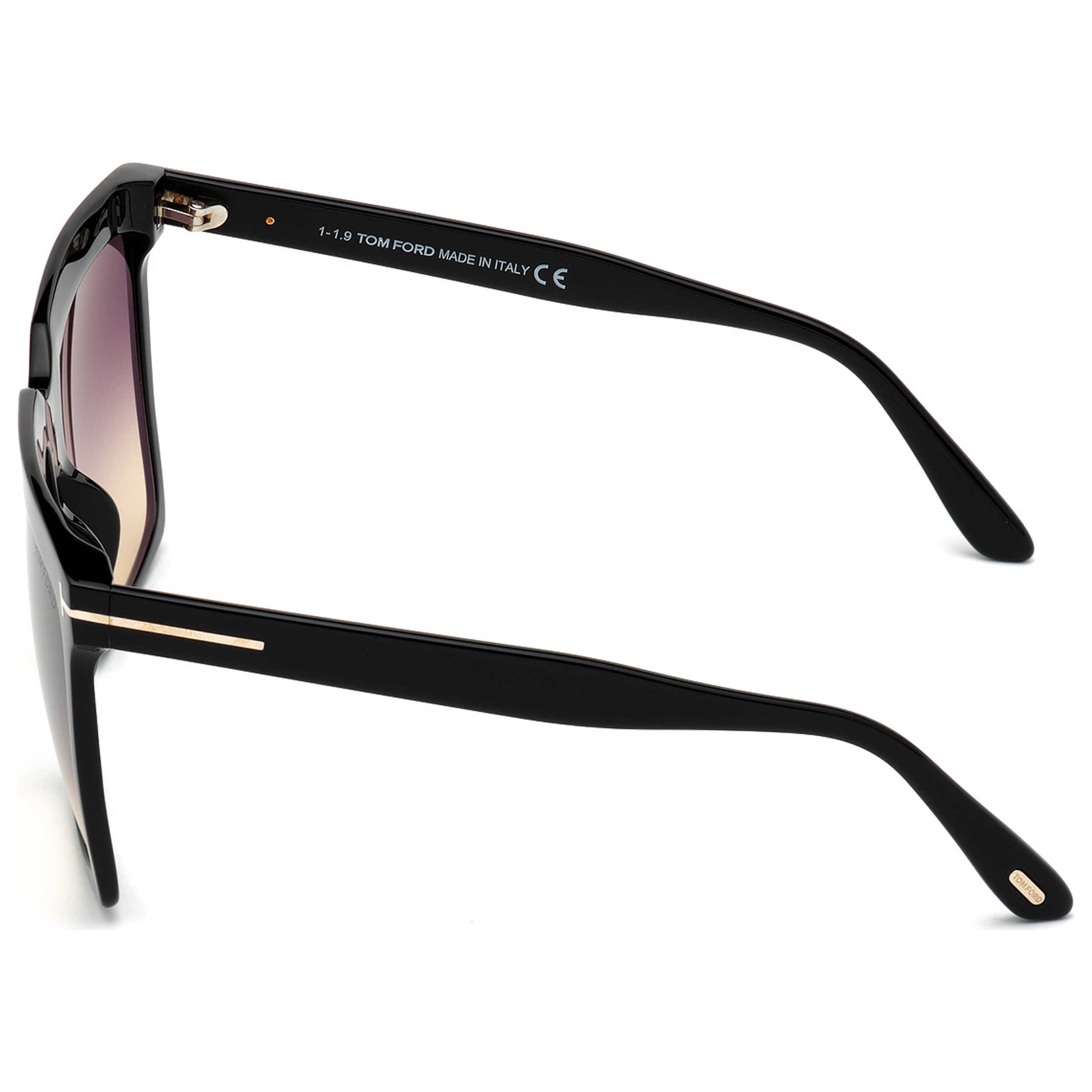 Tom Ford Fashion Men's Sunglasses FT0764-01B-58 - Image #4