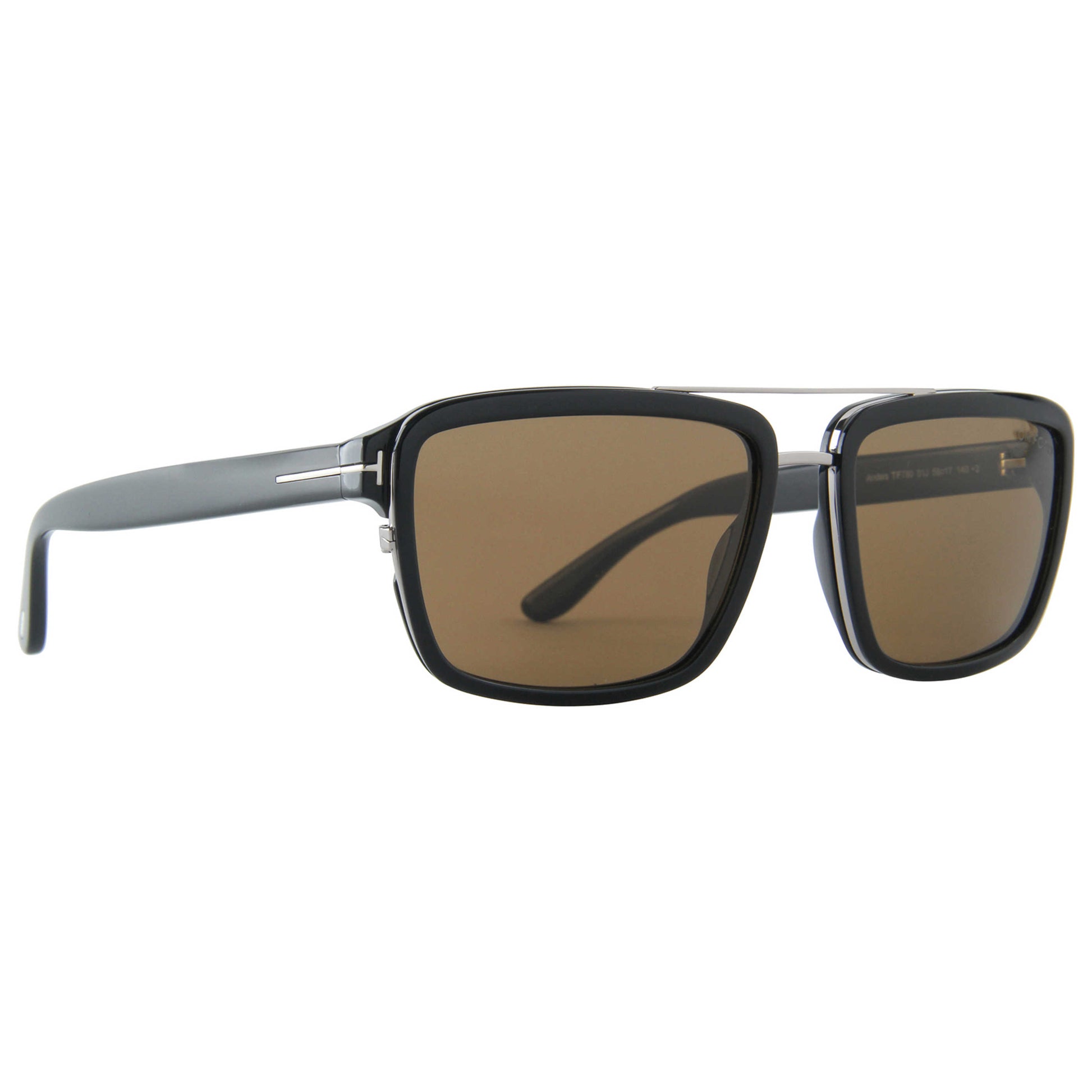 Front view of Tom Ford Fashion Men's Sunglasses FT0780-01J58