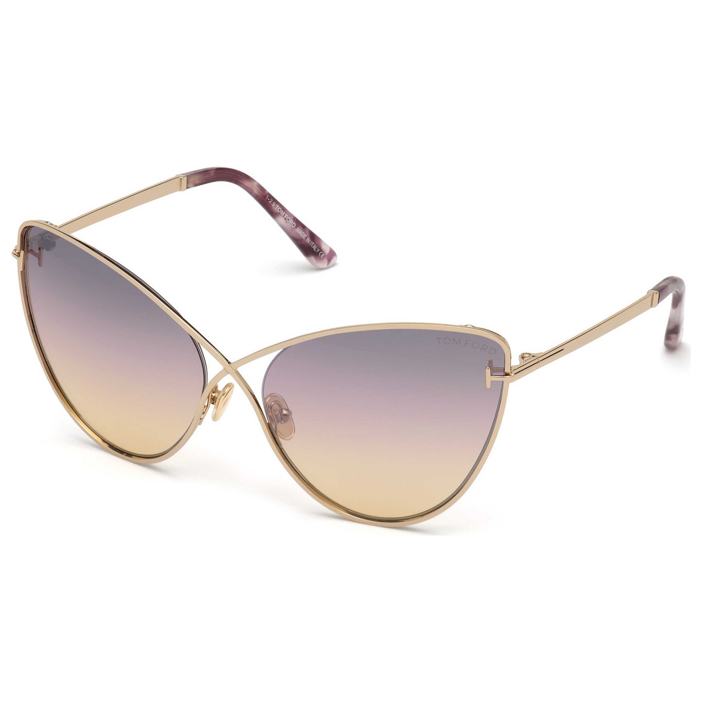 Front view of Tom Ford Fashion Men's Sunglasses FT0786-28C-63