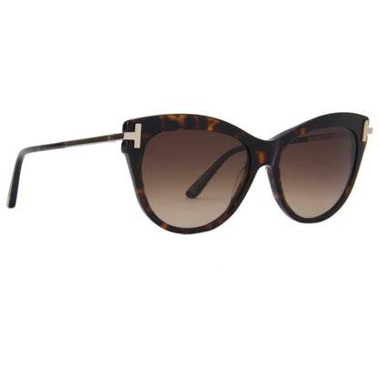 Front view of Tom Ford Fashion Women's Sunglasses FT0821-52F56
