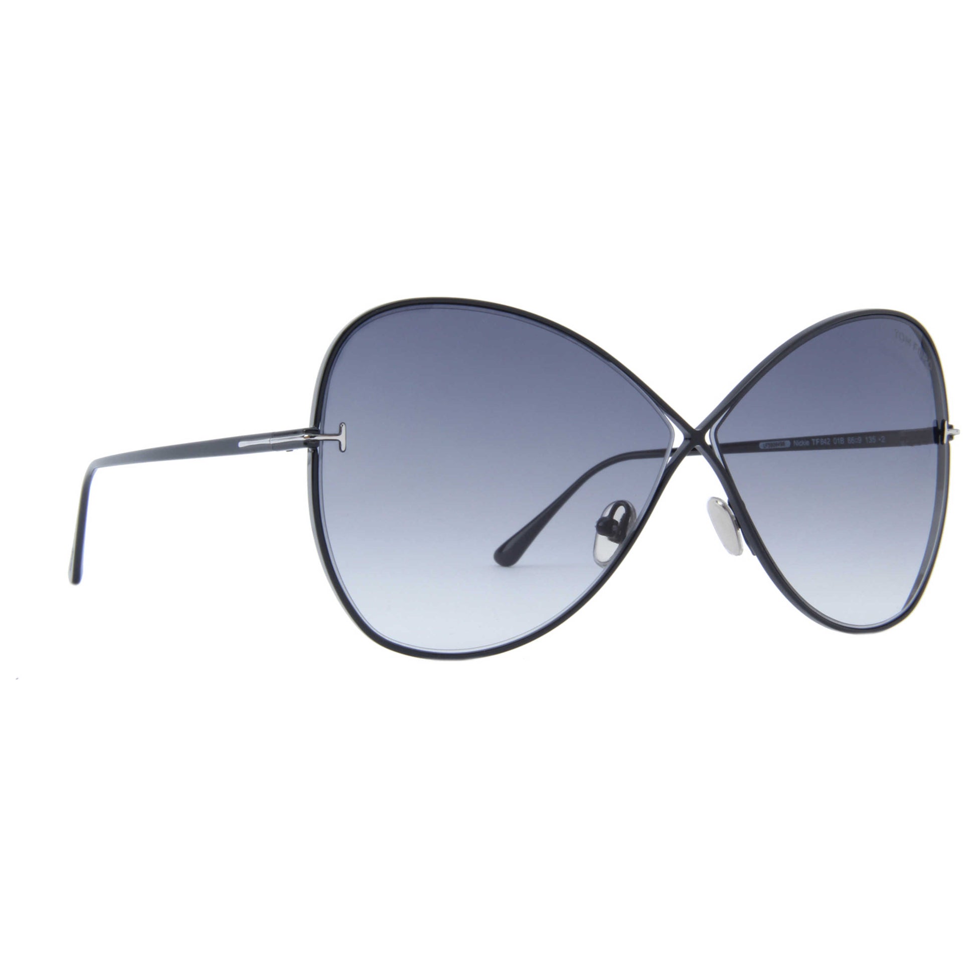 Front view of Tom Ford Fashion Women's Sunglasses FT0842-01B66