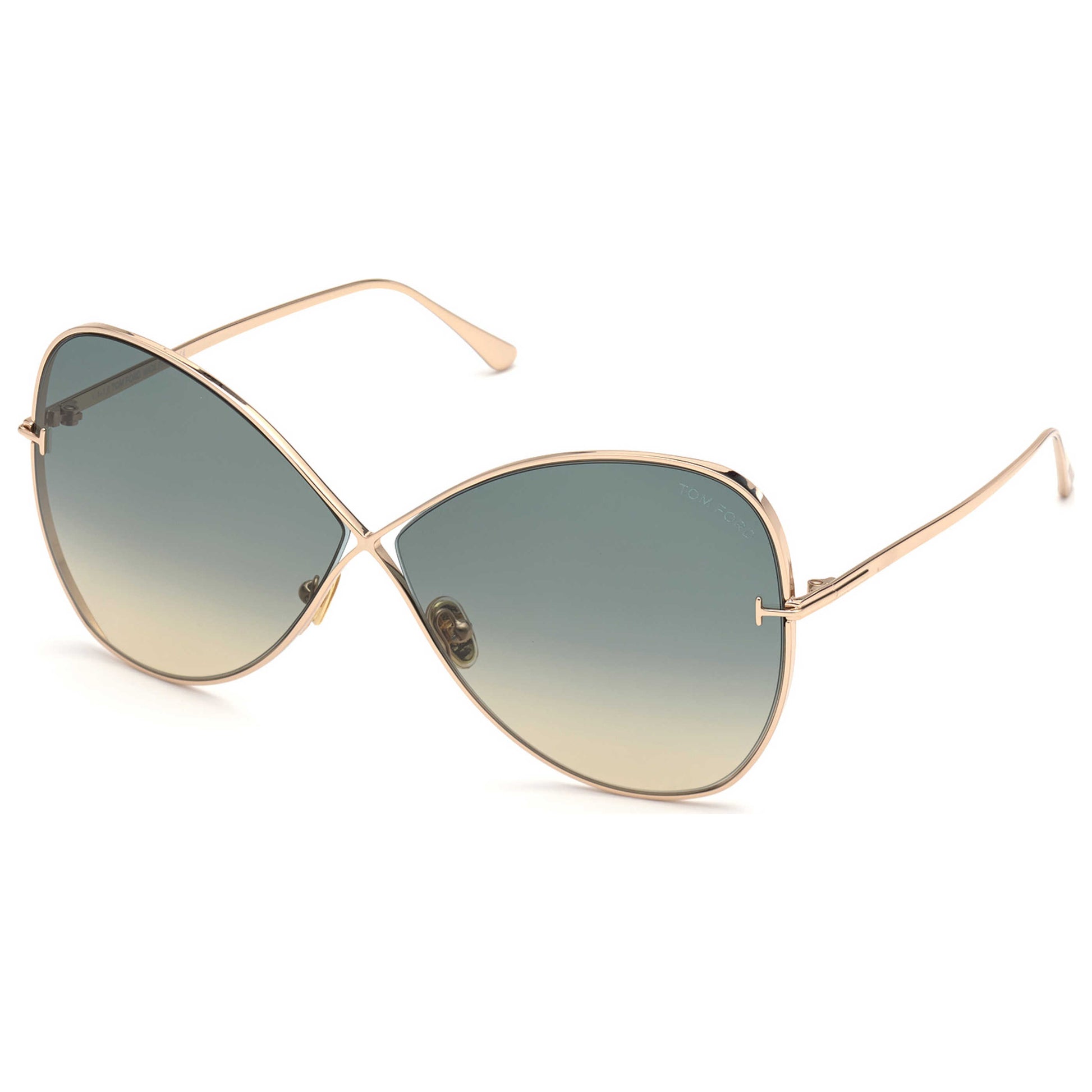 Front view of Tom Ford Fashion Men's Sunglasses FT0842-28P-66