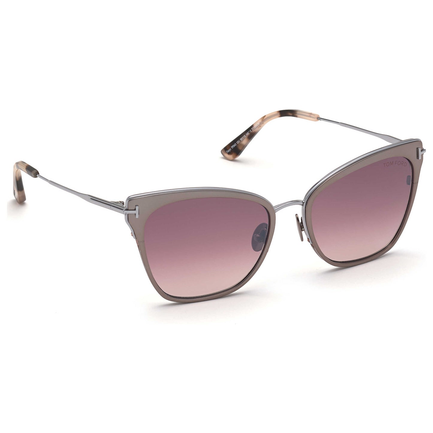 Front view of Tom Ford Fashion Women's Sunglasses FT0843-12U56
