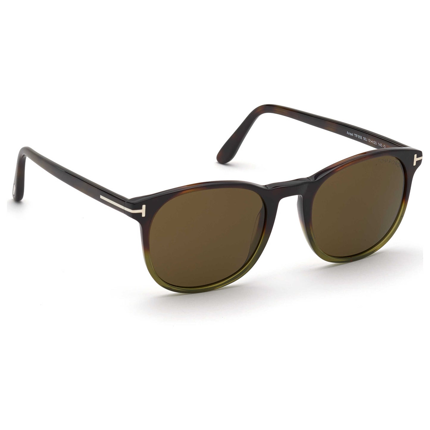 Front view of Tom Ford Fashion Men's Sunglasses FT0858-56J53