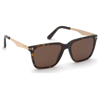 Front view of Tom Ford Fashion Men's Sunglasses FT0862-52E56
