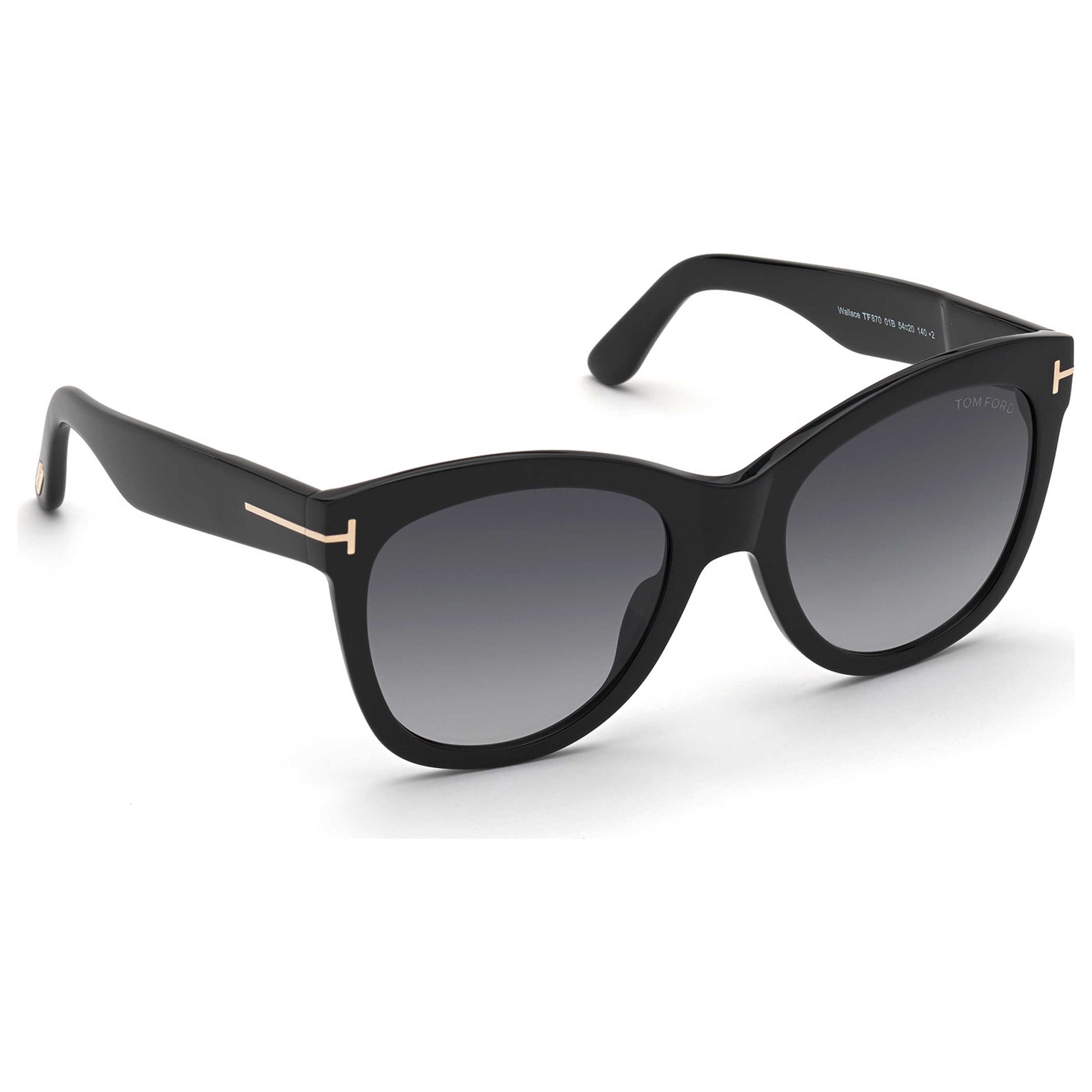 Front view of Tom Ford Fashion Women's Sunglasses FT0870-01B54