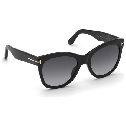 Front view of Tom Ford Fashion Women's Sunglasses FT0870-01B54
