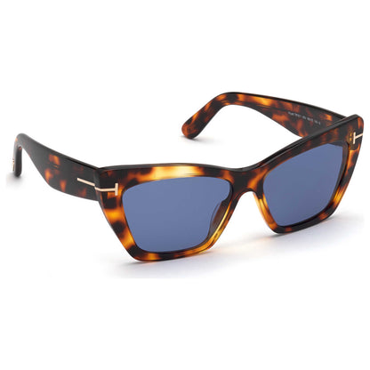 Front view of Tom Ford Fashion Women's Sunglasses FT0871-55V56